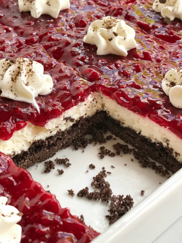 Raspberry Dessert Recipes
 Chocolate Raspberry Cheesecake Delight To her as Family