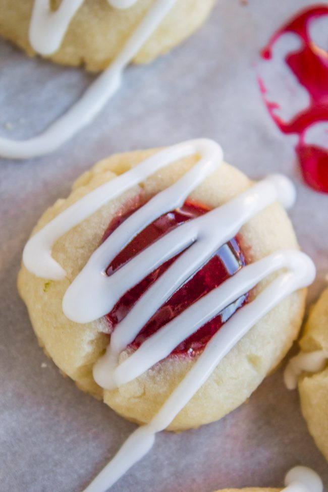 Raspberry Shortbread Cookies
 Raspberry Almond Thumbprint Cookies The Food Charlatan