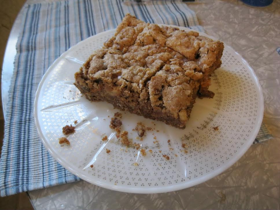 Raw Apple Cake
 An apple cake from Garfield Kansas a once thriving