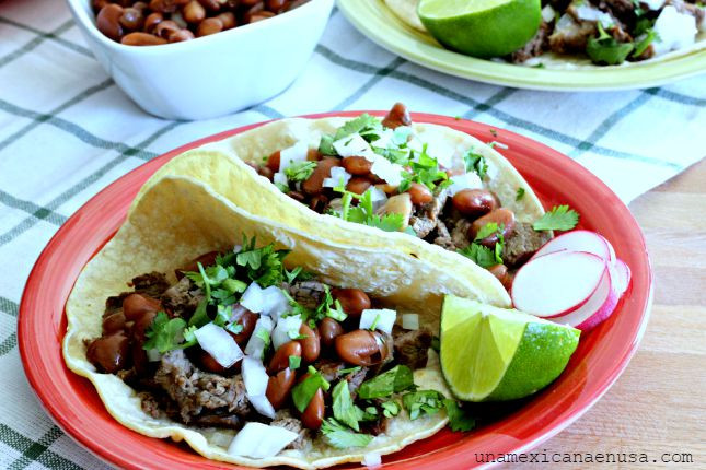 Real Mexican Tacos
 Una Mexicana en USA Authentic Mexican Street Tacos at Home