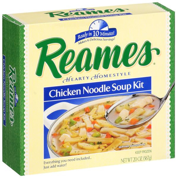 Reames Chicken And Noodles
 Reames Chicken Noodle Soup Kit