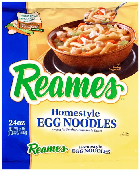 Reames Chicken And Noodles
 Reames Homestyle Egg Noodles
