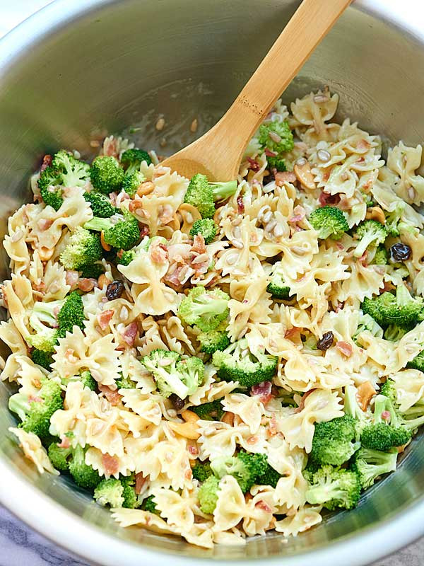 Recipe Broccoli Salad
 cold broccoli pasta salad recipe