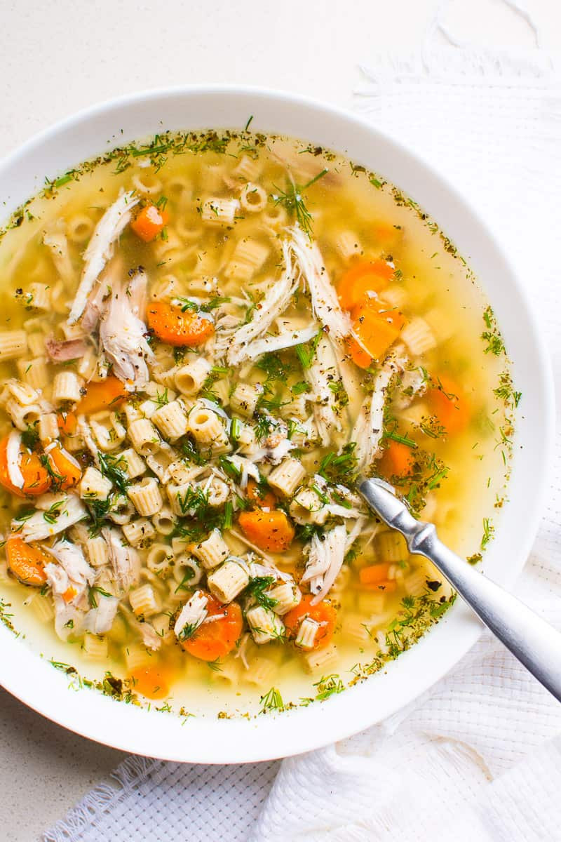 Recipe Chicken Noodle Soup
 Instant Pot Chicken Noodle Soup iFOODreal Healthy