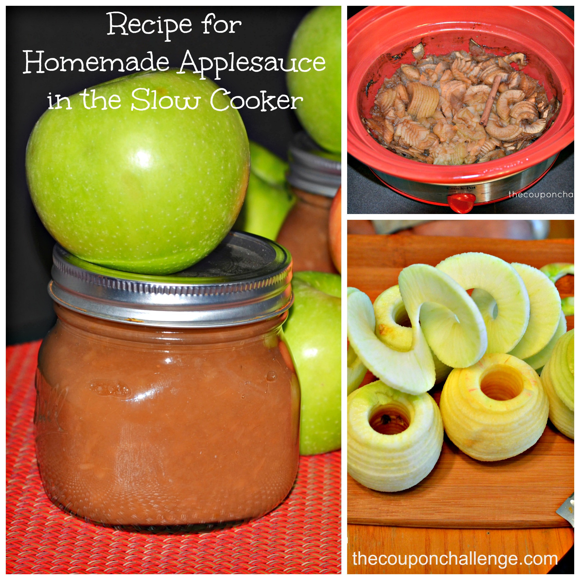 Recipe For Applesauce
 Recipe for Homemade Applesauce in the Slow Cooker