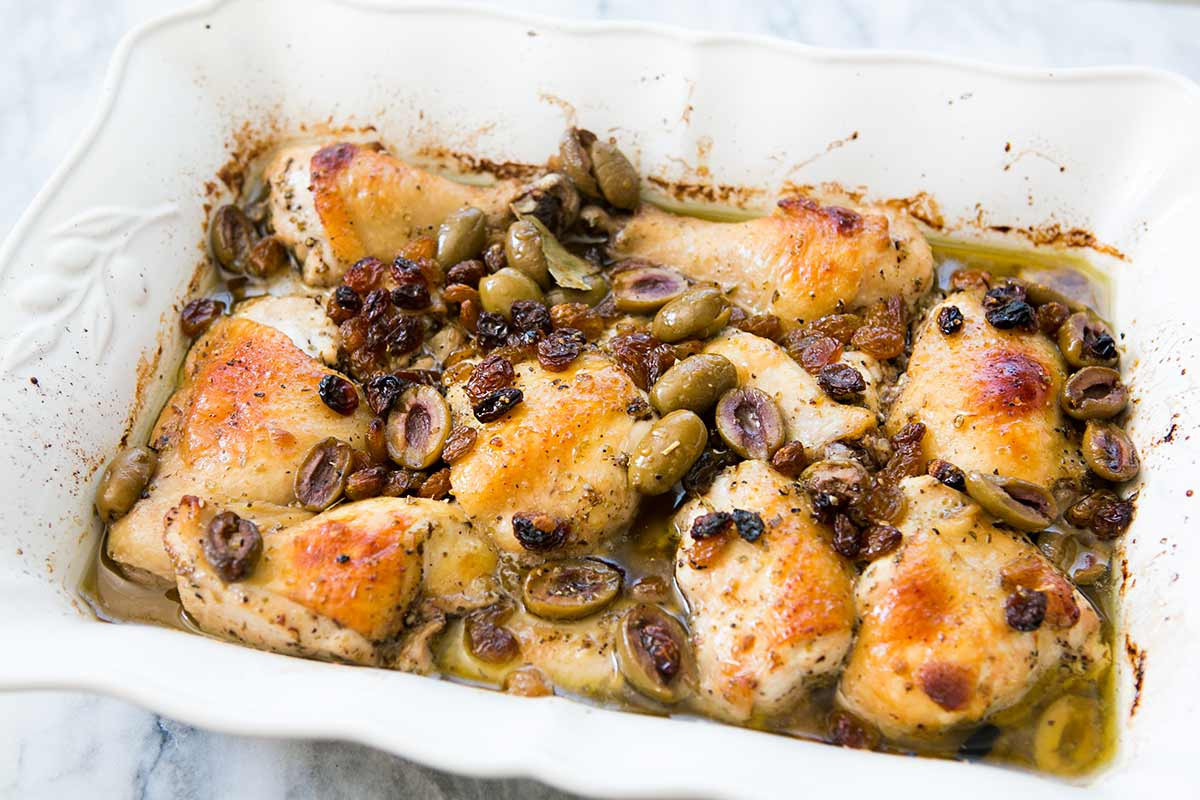 Recipe For Baked Chicken
 Spanish Baked Chicken Recipe