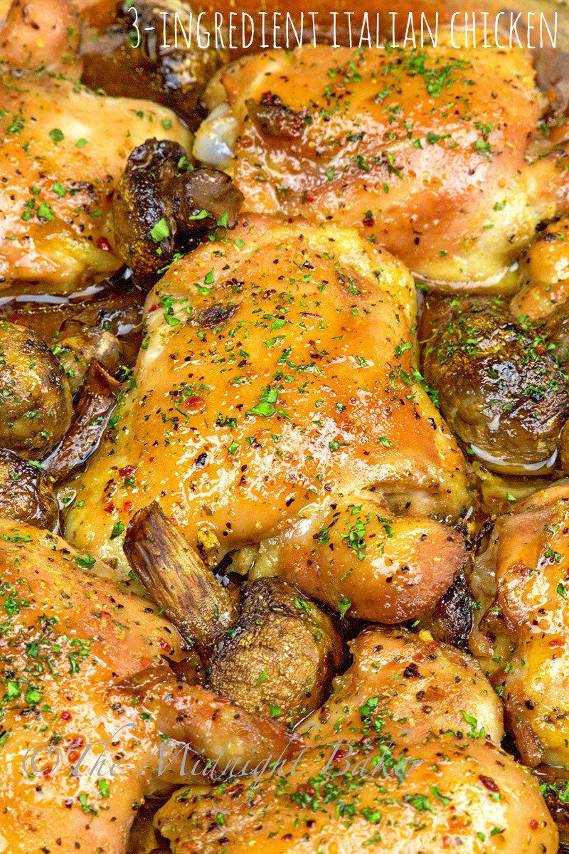 Recipe For Baked Chicken
 baked chicken breast italian dressing