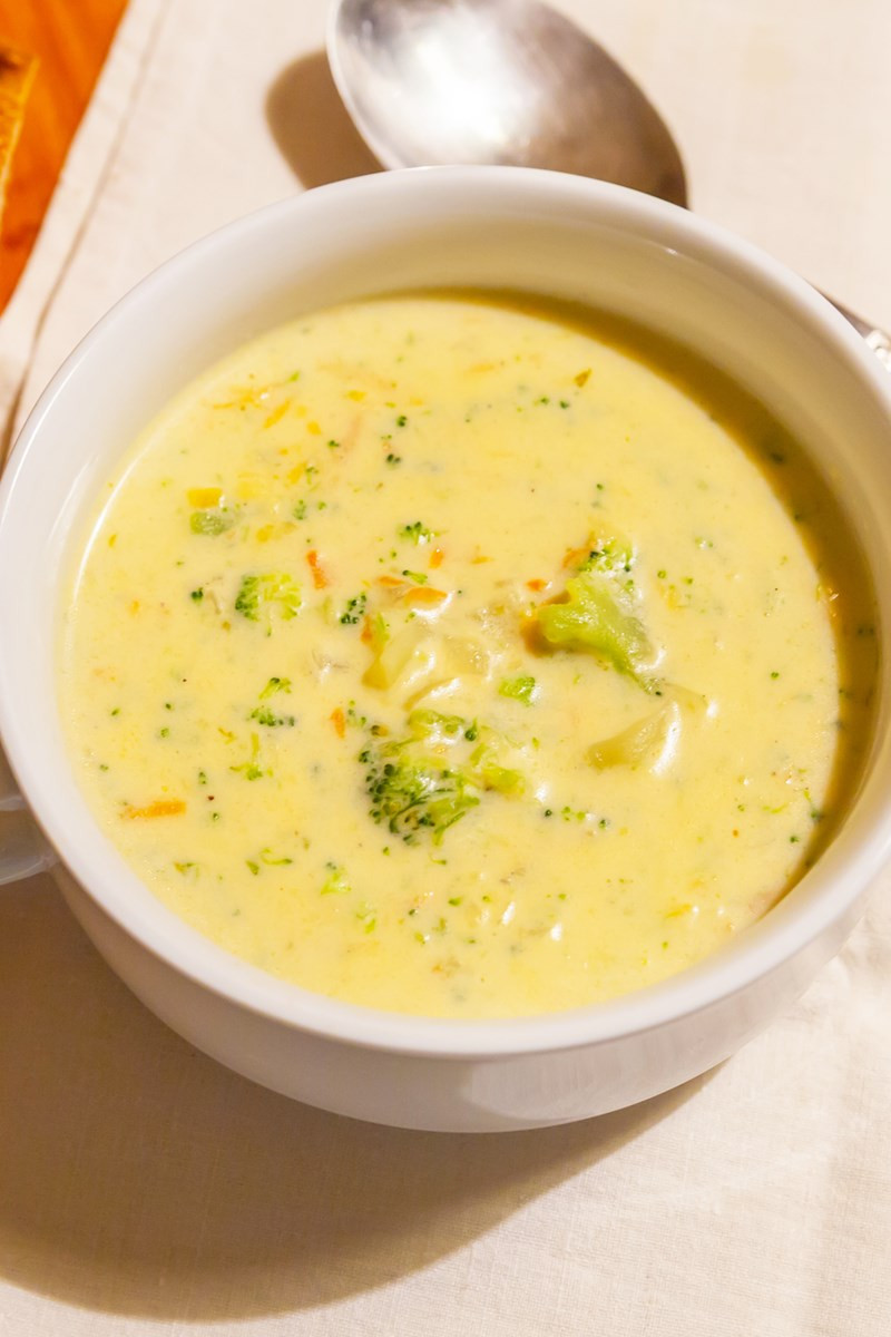 Recipe For Broccoli Cheese Soup
 Easy Broccoli Cheese Soup Weight Watchers