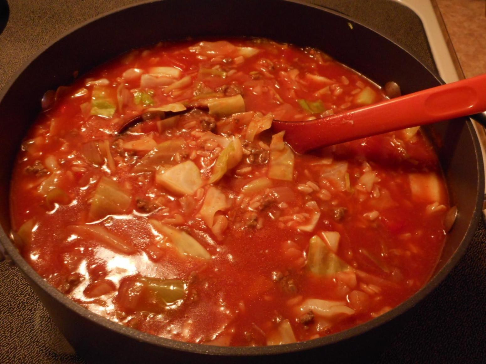 Recipe For Cabbage Soup
 Hearty Stuffed Cabbage Soup Halupki Soup Recipe