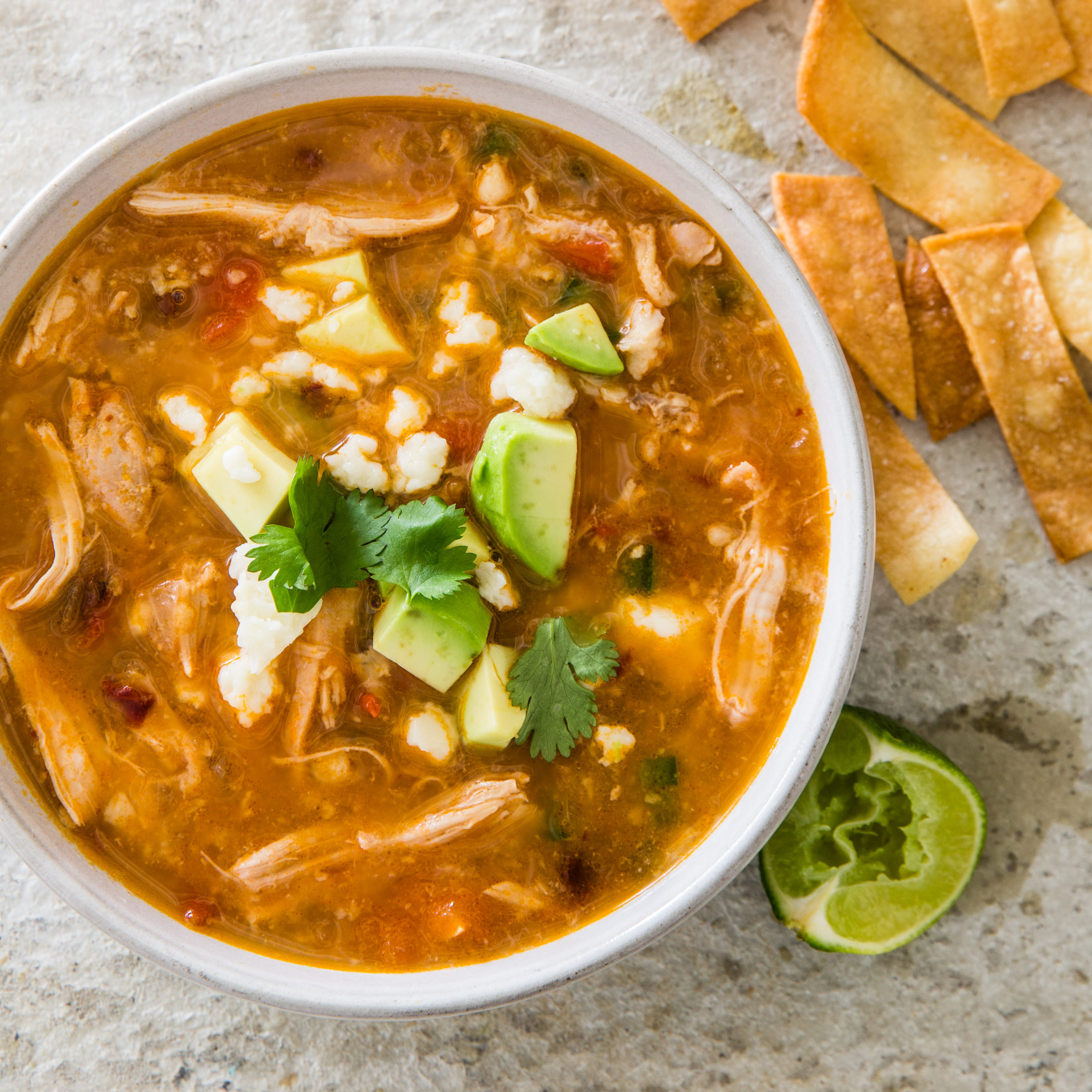 Recipe For Chicken Tortilla Soup
 Slow Cooker Chicken Tortilla Soup