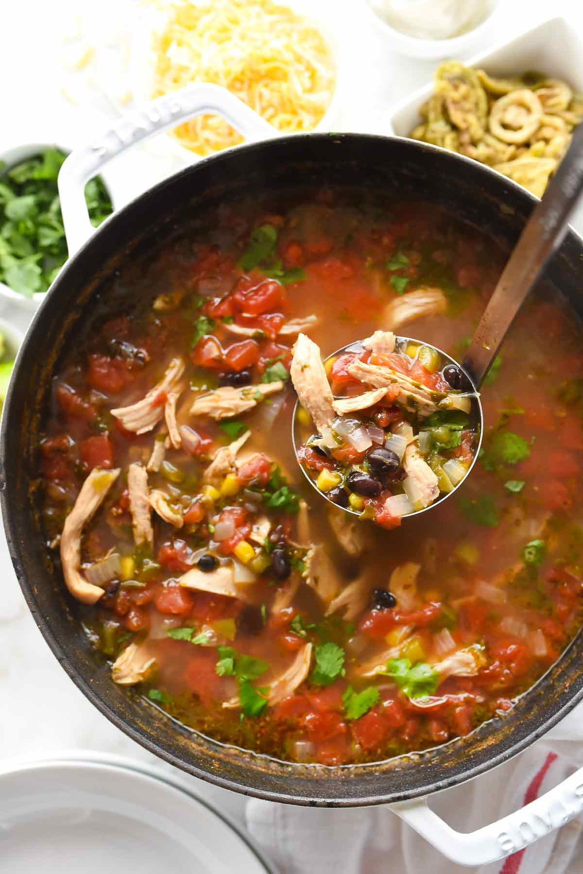 Recipe For Chicken Tortilla Soup
 Chicken Tortilla Soup Recipe