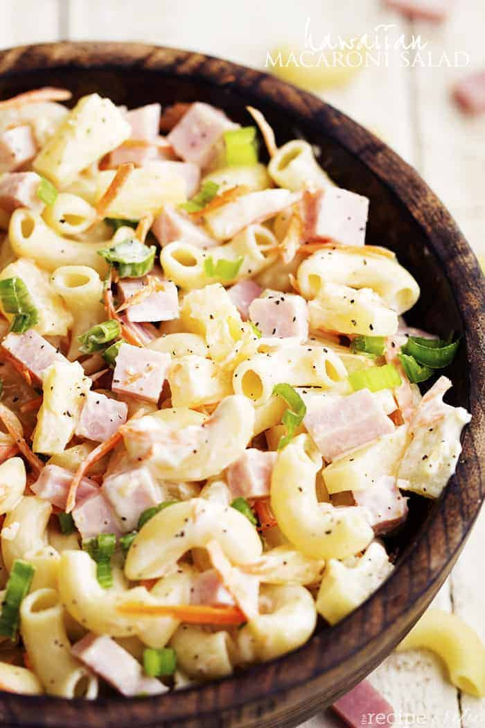 Recipe For Macaroni Salad
 Hawaiian Macaroni Salad