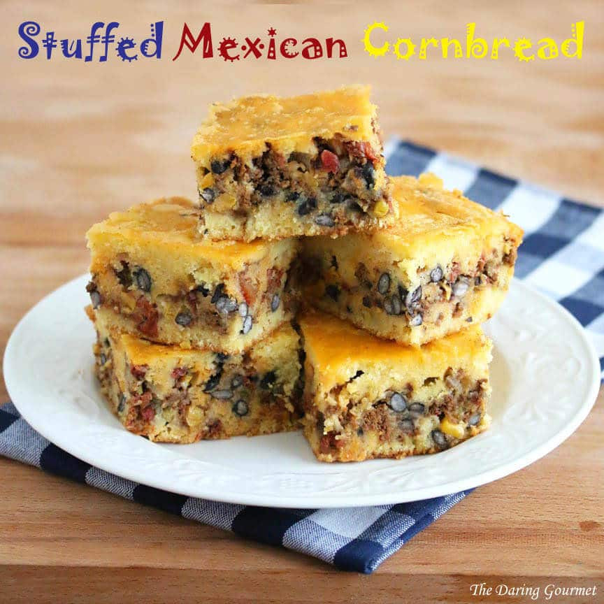 Recipe For Mexican Cornbread
 Stuffed Mexican Cornbread The Daring Gourmet