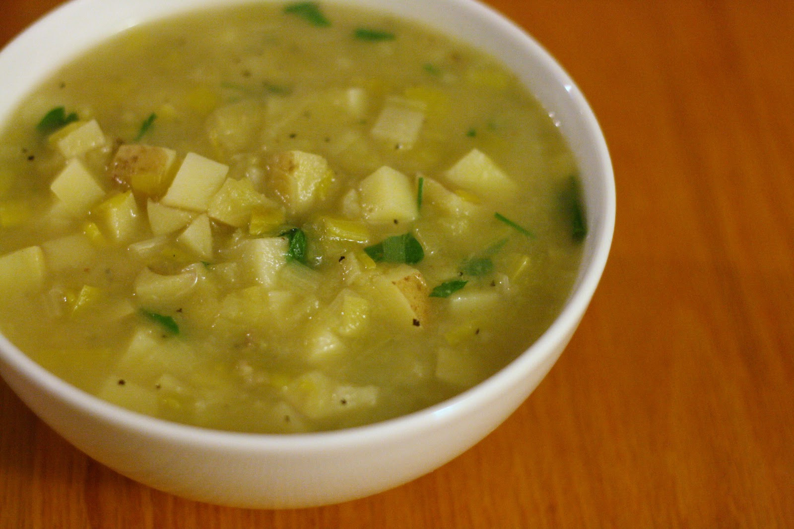 Recipe For Potato Leak Soup
 Laine s Recipe Box Potato and Leek Soup