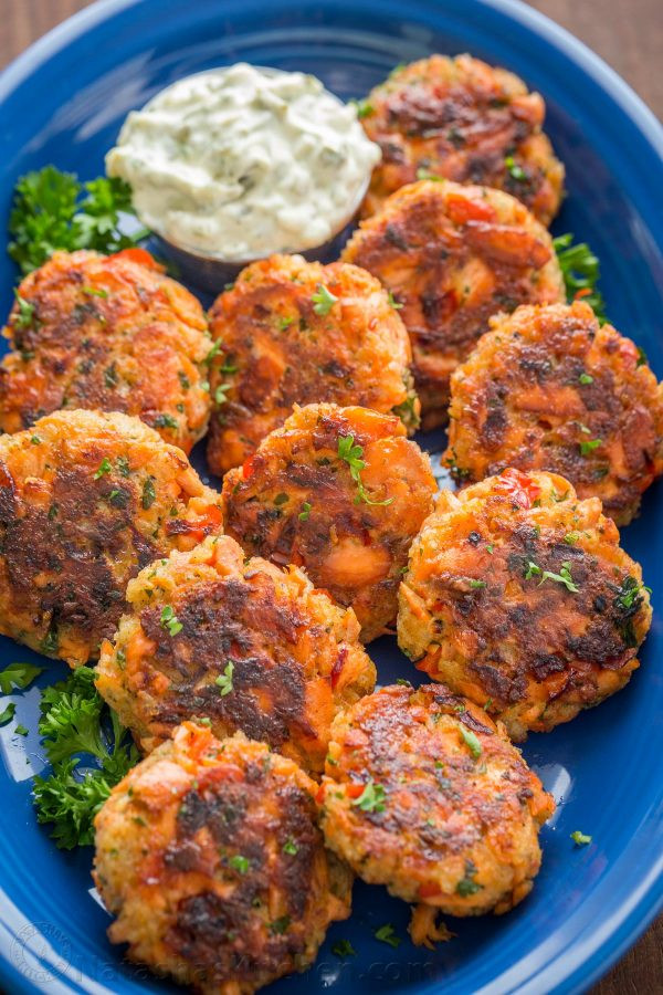 Recipe For Salmon Patties
 Spicy Salmon Cakes DASH Diet Collection