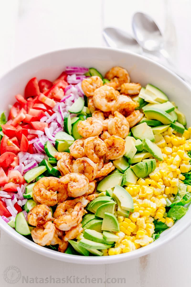 Recipe For Shrimp Salad
 Shrimp Avocado Salad Recipe NatashasKitchen