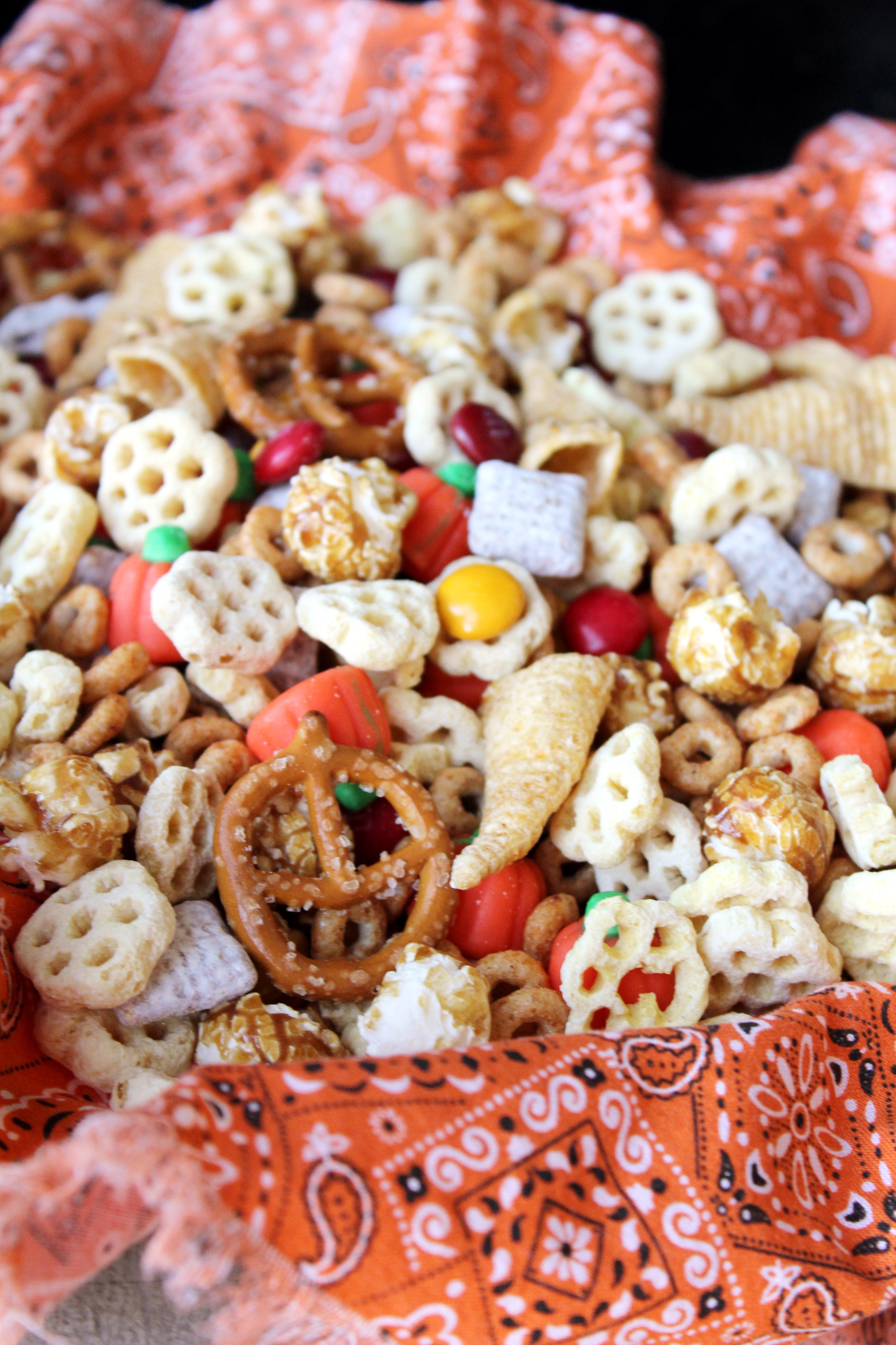 Recipe For Snacks Halloween Snack Mix addicted to recipes