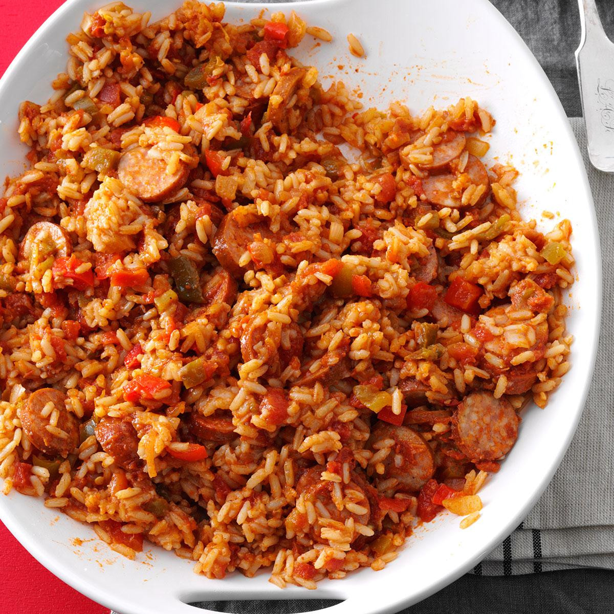 Recipe For Spanish Rice
 Sausage Spanish Rice Recipe