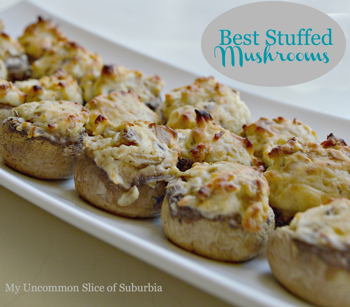 Recipe For Stuffed Mushrooms
 Stuffed Mushroom Recipe My Un mon Slice of Suburbia