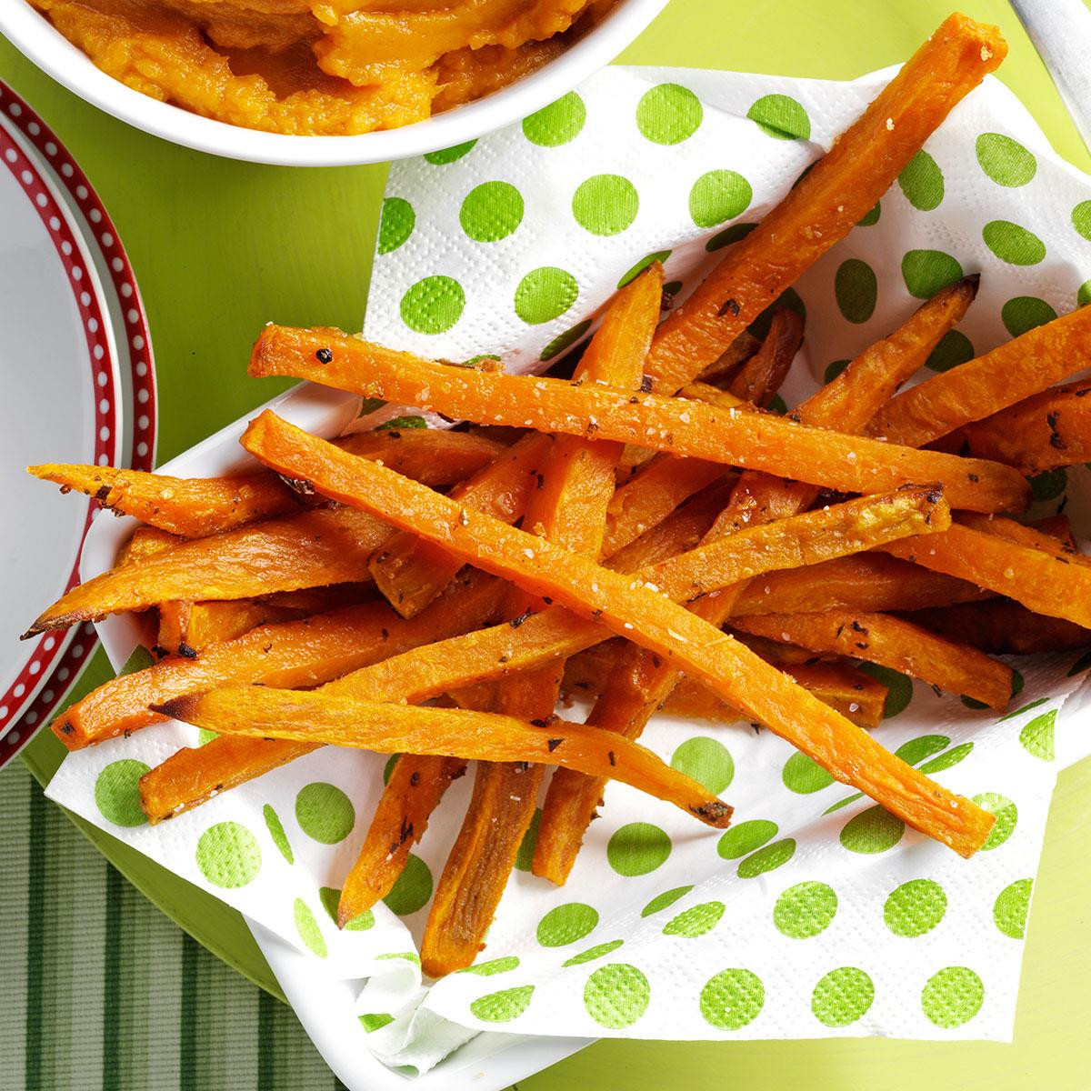 Recipe For Sweet Potato Fries
 Rosemary Sweet Potato Fries Recipe