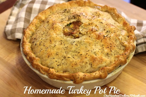 Recipe For Turkey Pot Pie
 Thanksgiving Leftovers Turkey Pot Pie Recipe e
