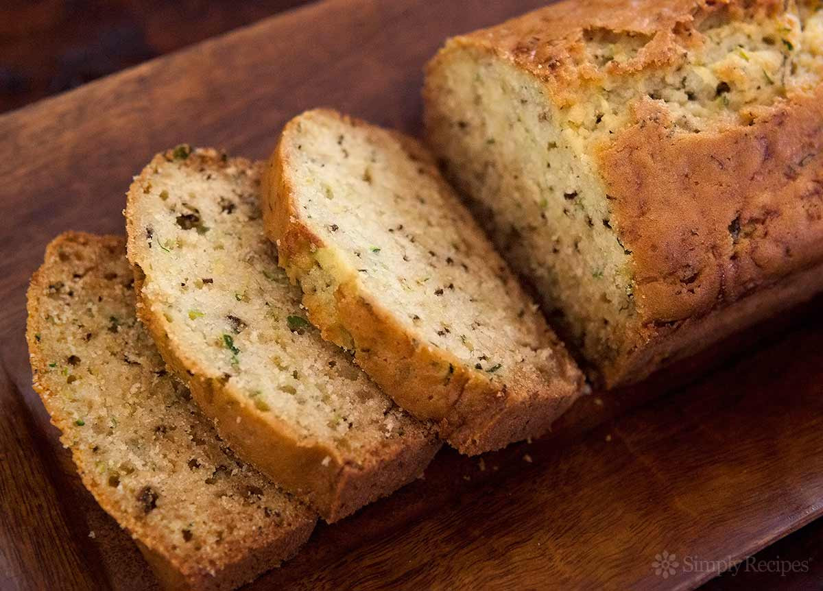 Recipe For Zucchini Bread
 Lemon Rosemary Zucchini Bread Recipe