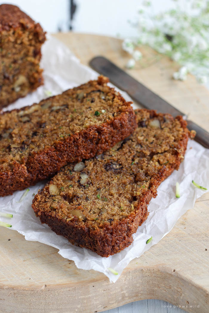 Recipe For Zucchini Bread
 Zucchini Bread Love Grows Wild