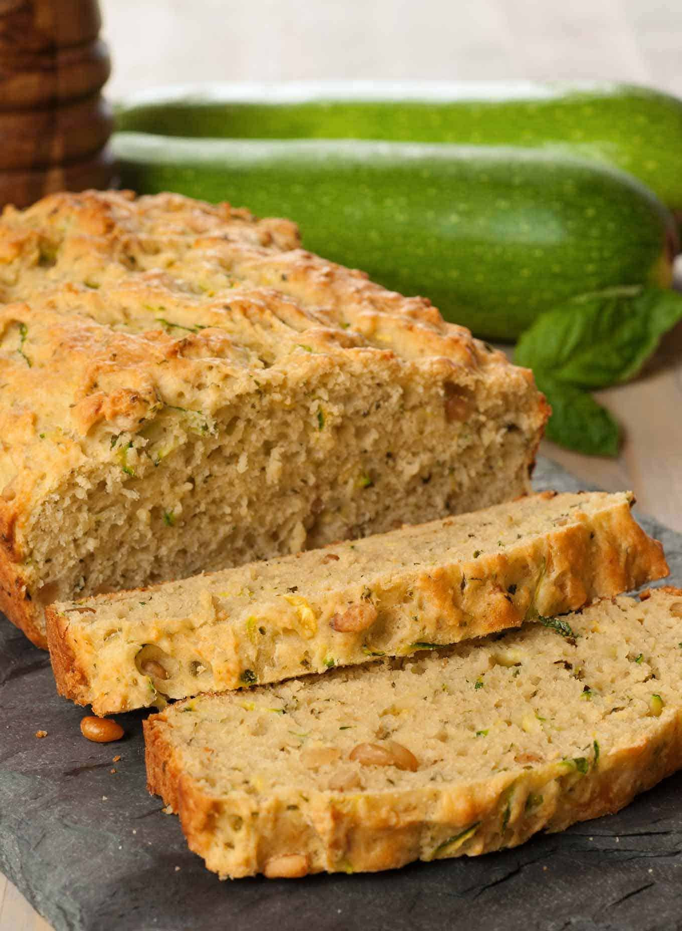 Recipe For Zucchini Bread
 Savory Pesto Zucchini Bread Recipe