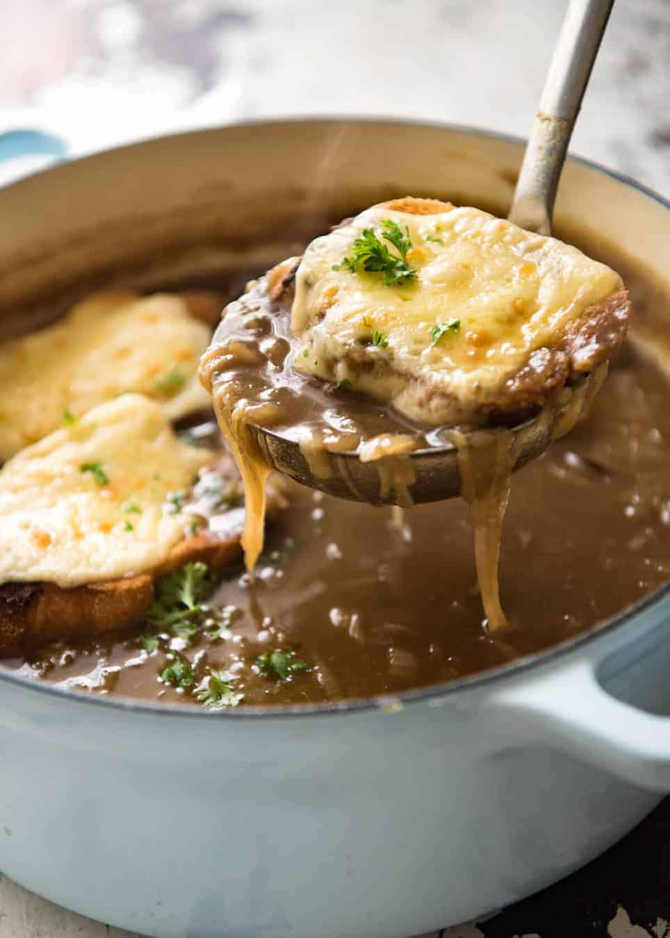 Recipe French Onion Soup
 French ion Soup