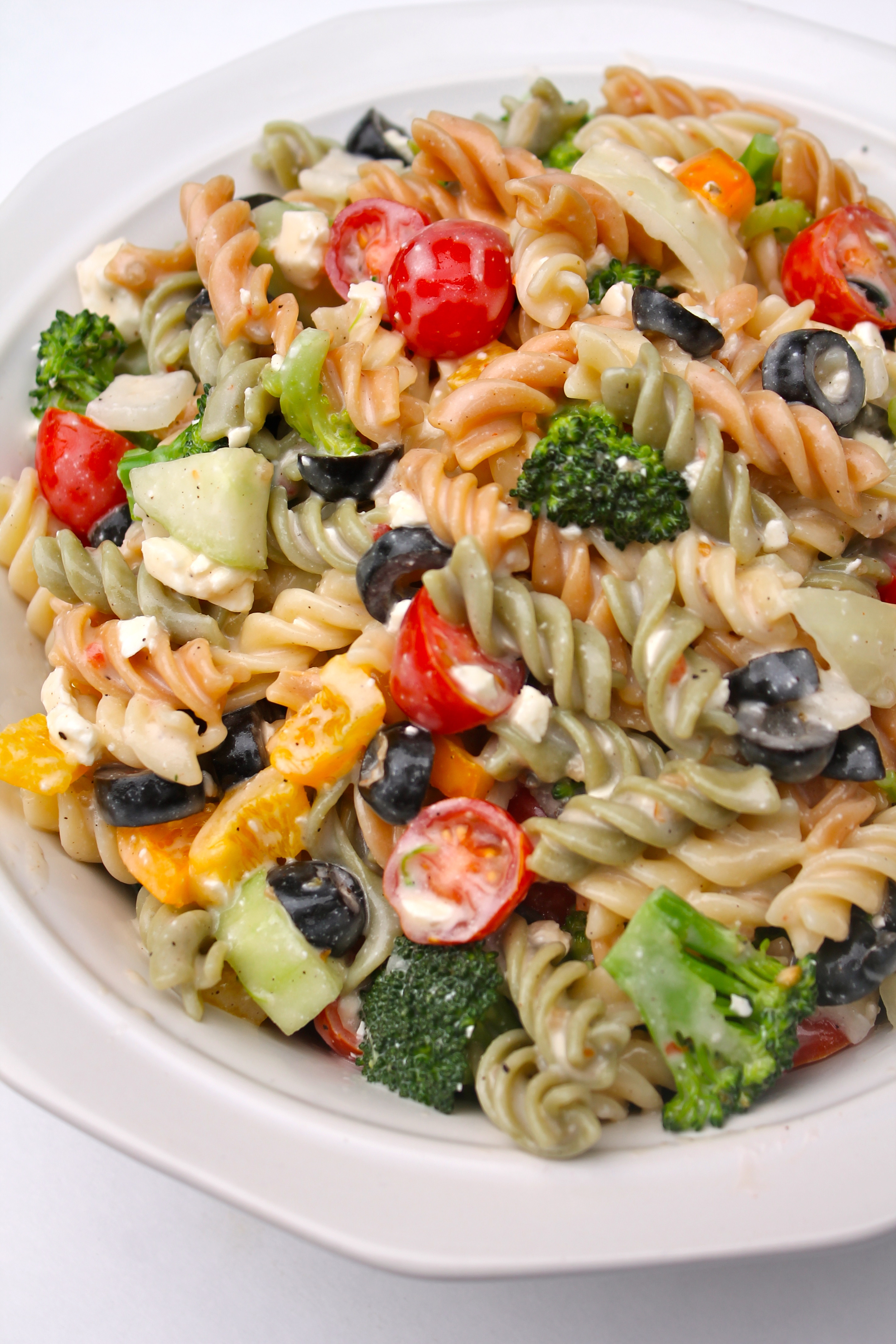 Recipe Pasta Salad
 The Best Creamy Italian Pasta Salad