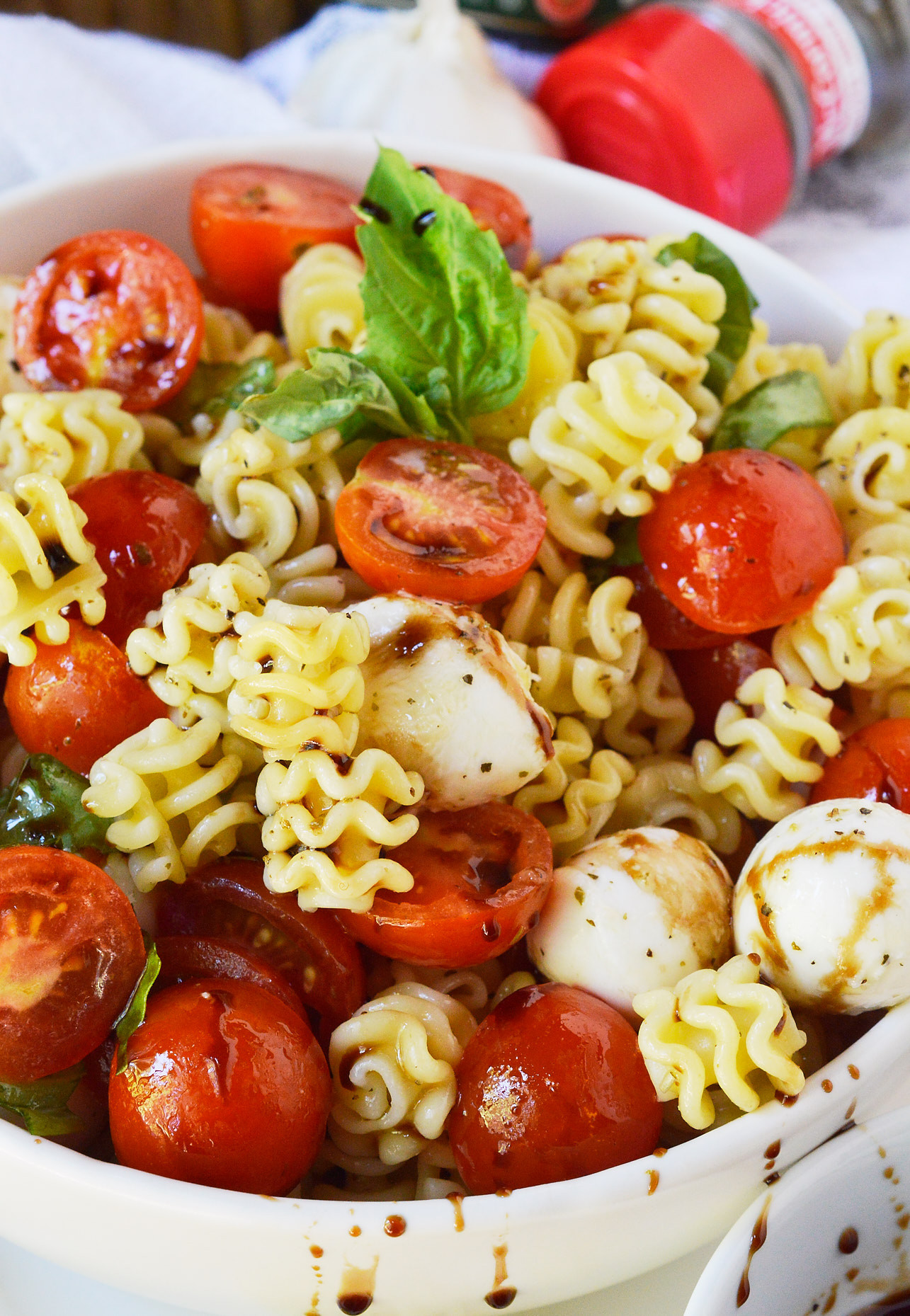 Recipe Pasta Salad
 Caprese Pasta Salad Recipe WonkyWonderful