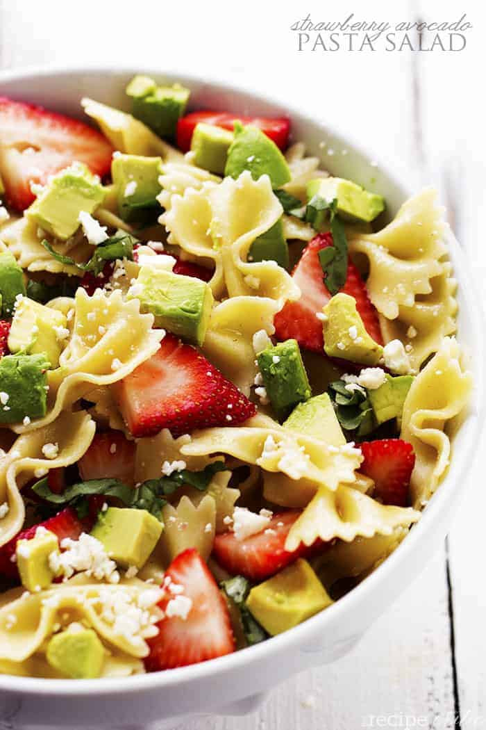 Recipe Pasta Salad
 Strawberry Avocado Pasta Salad