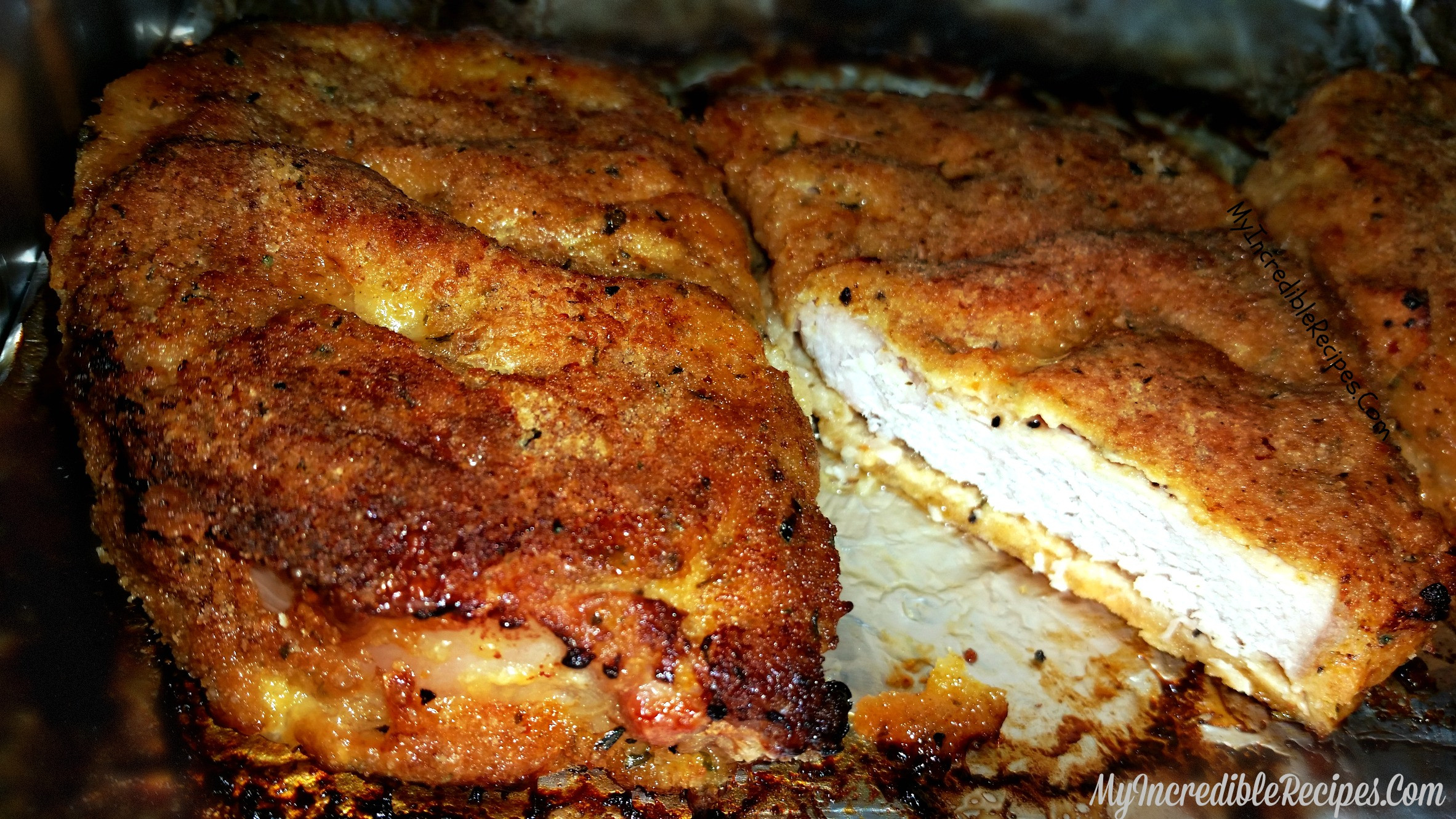 Recipes For Baked Pork Chops
 Delicious Baked Parmesan Crusted Pork Chops