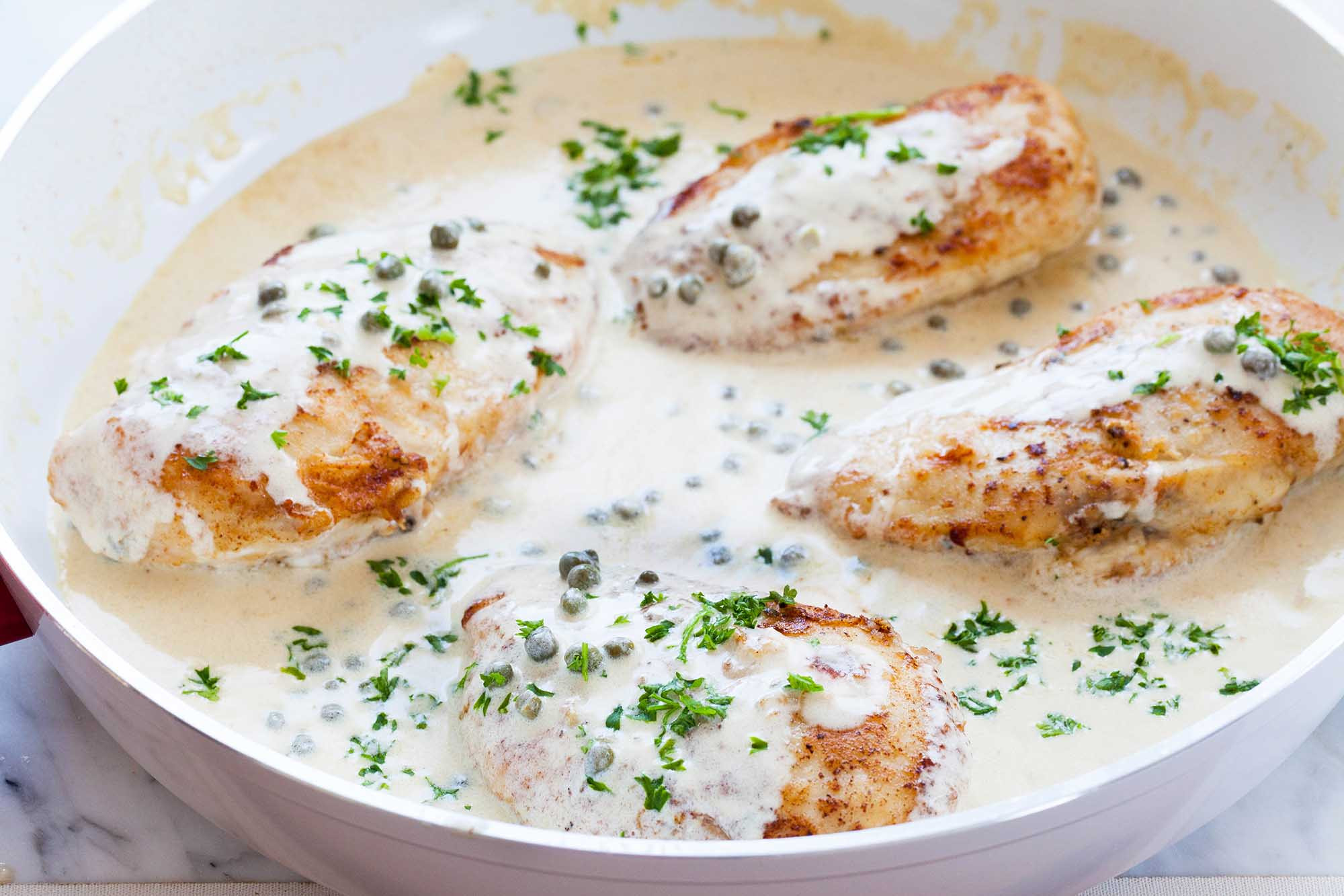 Recipes For Chicken Breasts
 Chicken Breasts with Mustard Cream Sauce Recipe