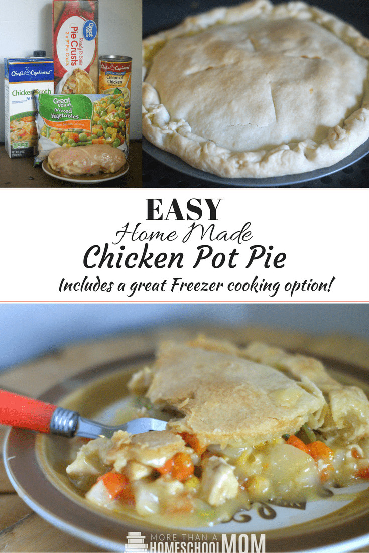 Recipes For Chicken Pot Pie
 Easy Home Made Chicken Pot Pie Recipe on a Bud