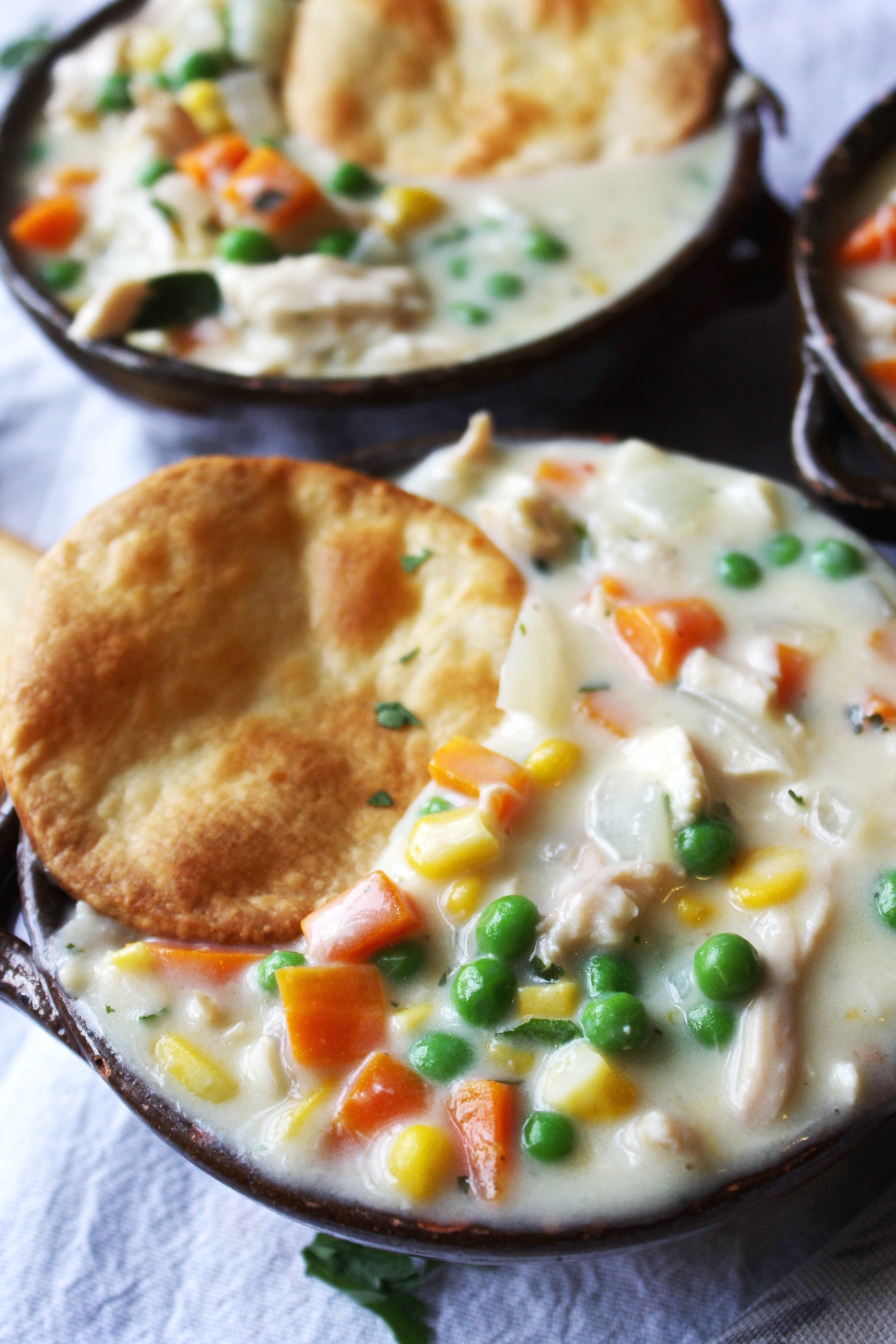 Recipes For Chicken Pot Pie
 easy chicken pot pie recipe with pie crust and cream of