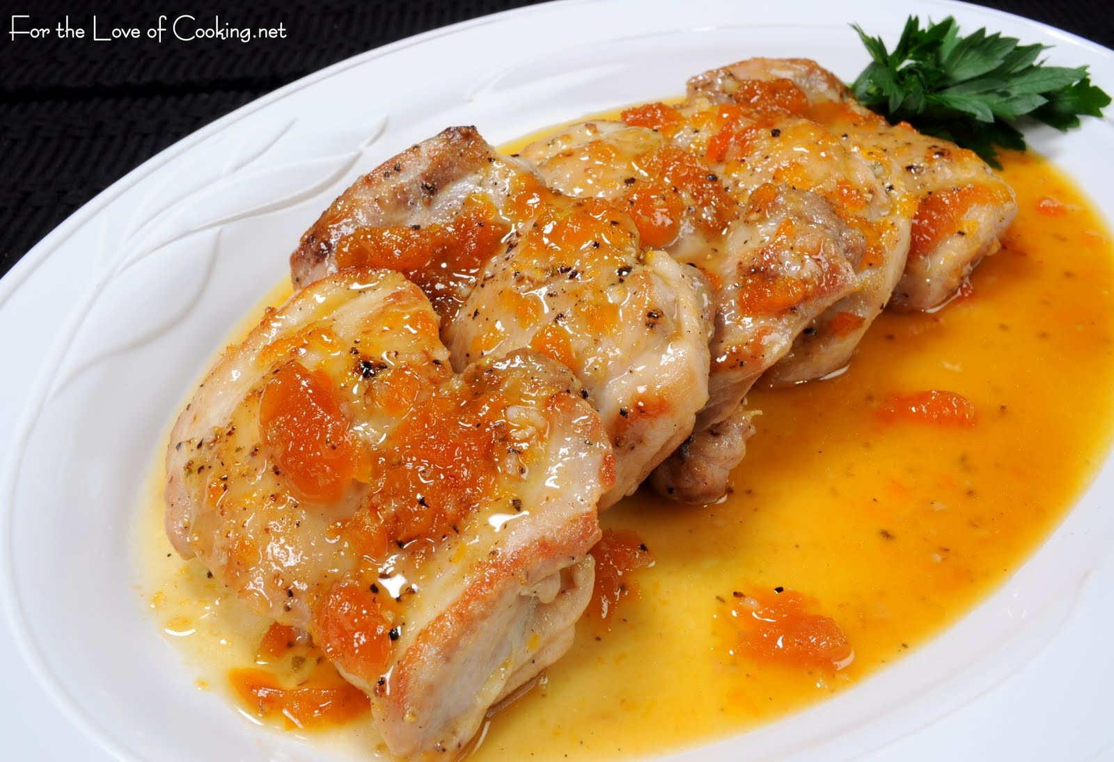 Recipes For Chicken Thighs
 Apricot Glazed Chicken Thighs