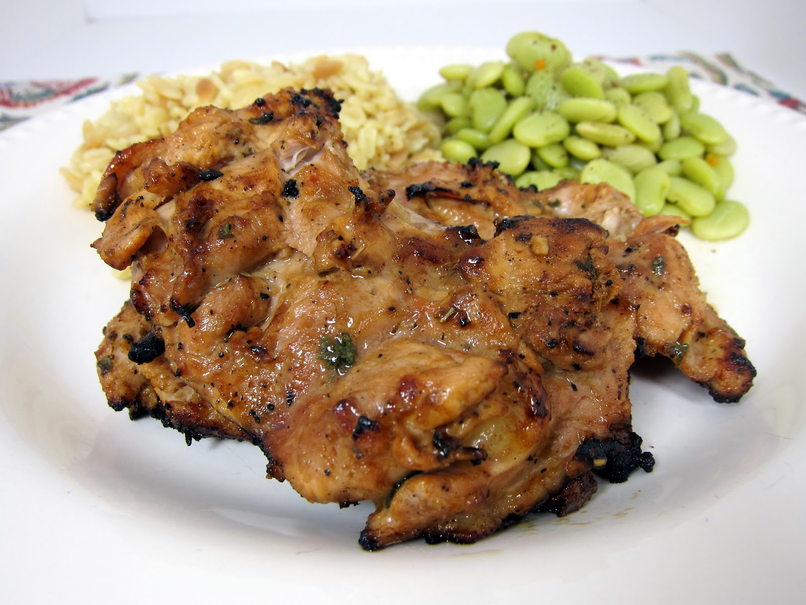 Recipes For Chicken Thighs
 Dijon Grilled Chicken Thighs