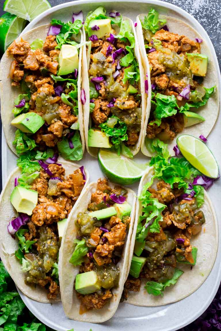 Recipes For Ground Chicken
 20 minute ground chicken tacos with poblanos Healthy