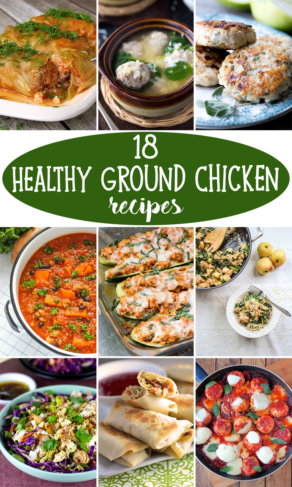 Recipes For Ground Chicken
 18 Healthy Ground Chicken Recipes That ll Make You Feel Great