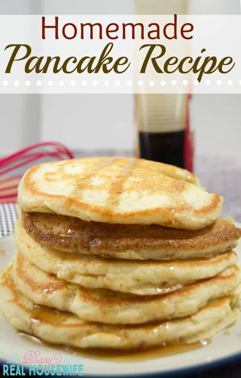 Recipes For Pancakes Mix
 Pancake Recipe The Diary of a Real Housewife