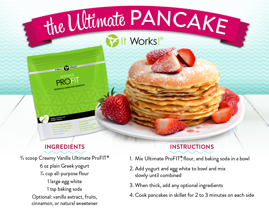 Recipes For Pancakes Mix
 The Ultimate Healthy Pancake Recipe