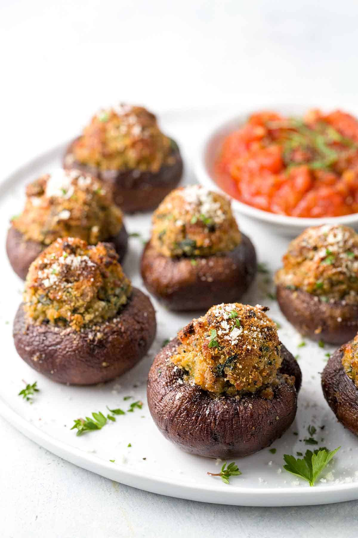 Recipes For Stuffed Mushrooms
 Stuffed Mushrooms Recipe with Italian Sausage