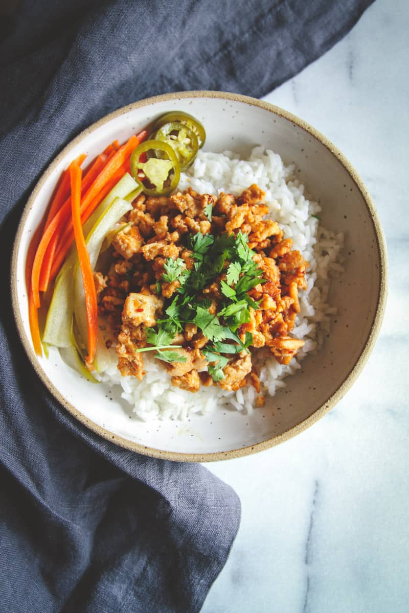 Recipes Using Ground Turkey
 Asian Ground Turkey and Rice Bowls Recipe Sweetphi