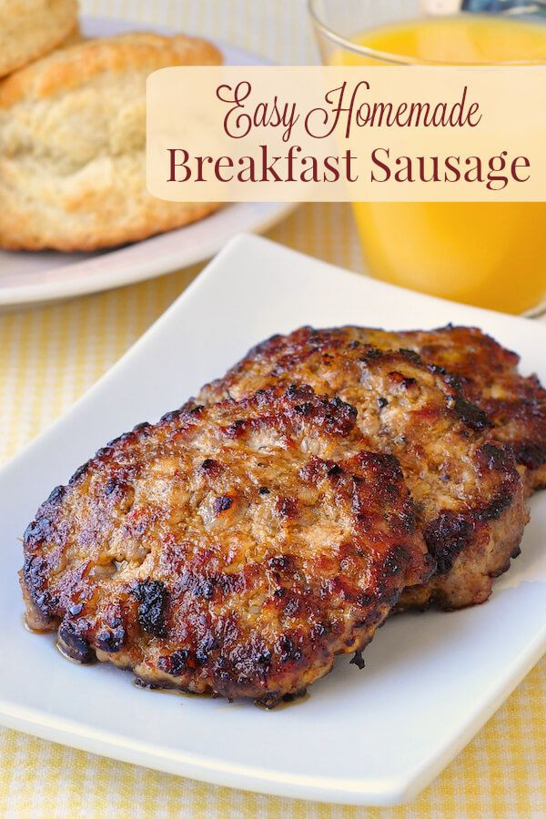Recipes With Breakfast Sausage
 Best 25 Homemade breakfast sausage ideas on Pinterest