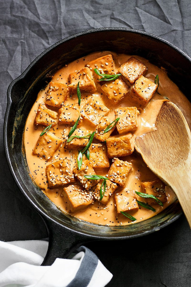 Recipes With Tofu
 Tofu Stir Fry Recipe with Tahini Sauce — Eatwell101