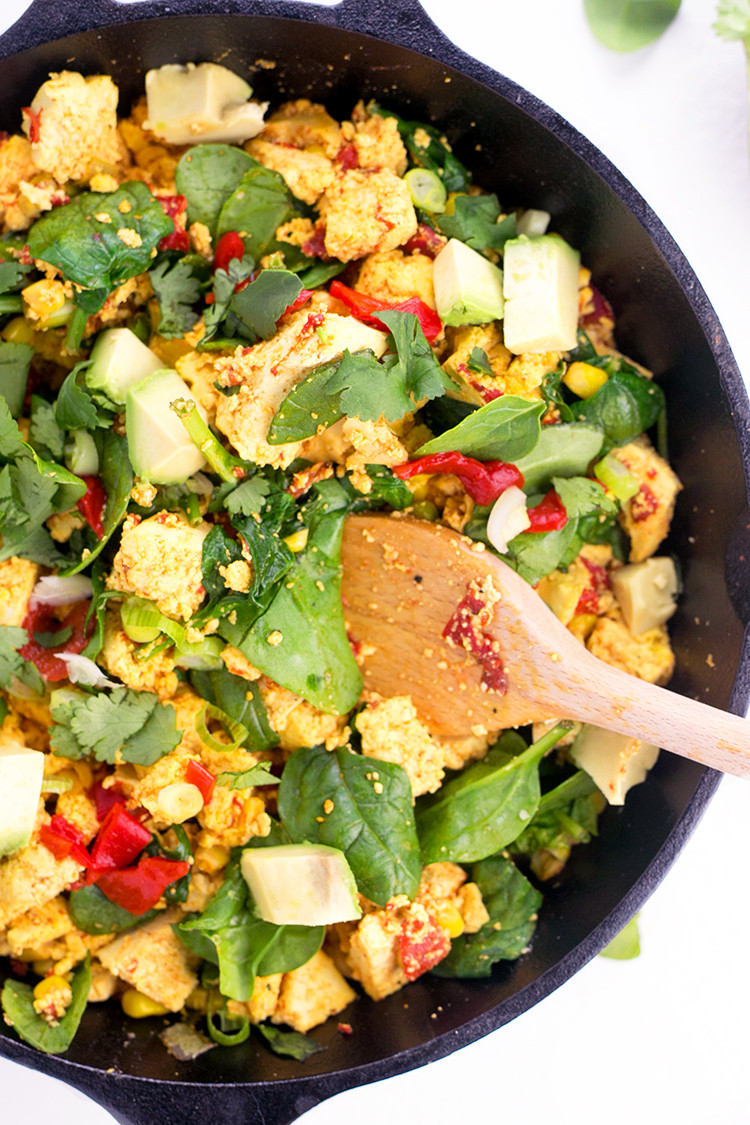 Recipes With Tofu
 Simple Tofu Scramble