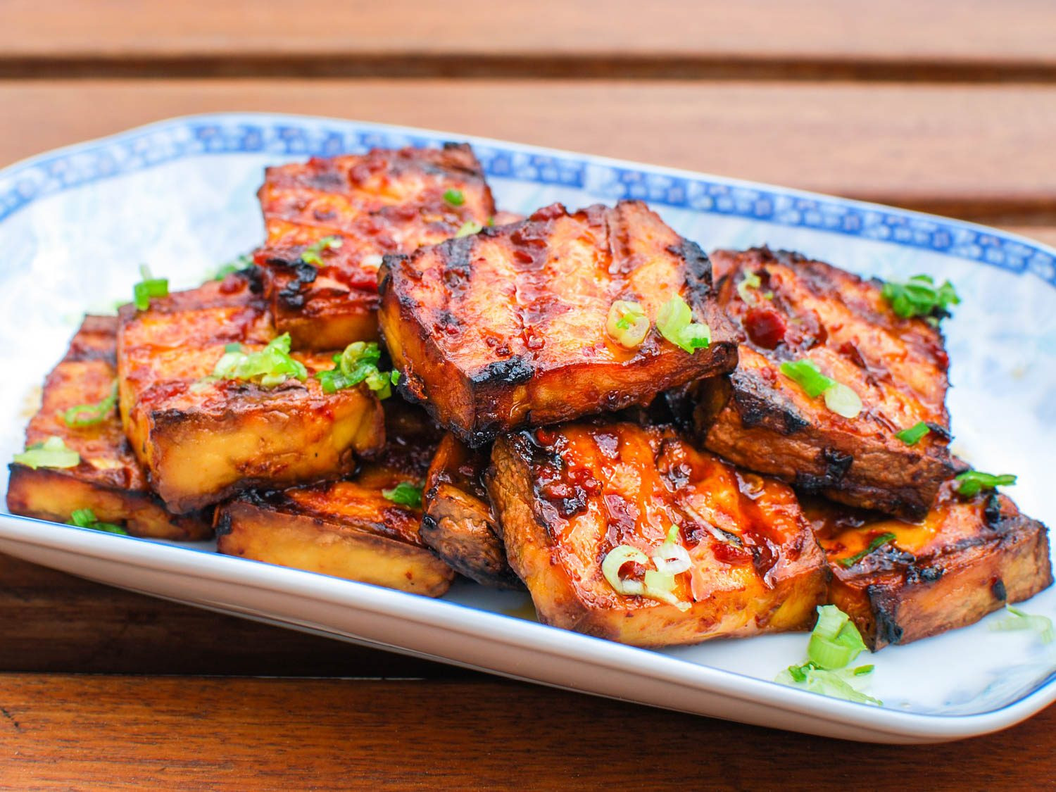 Recipes With Tofu
 Grilled Tofu With Chipotle Miso Sauce Recipe