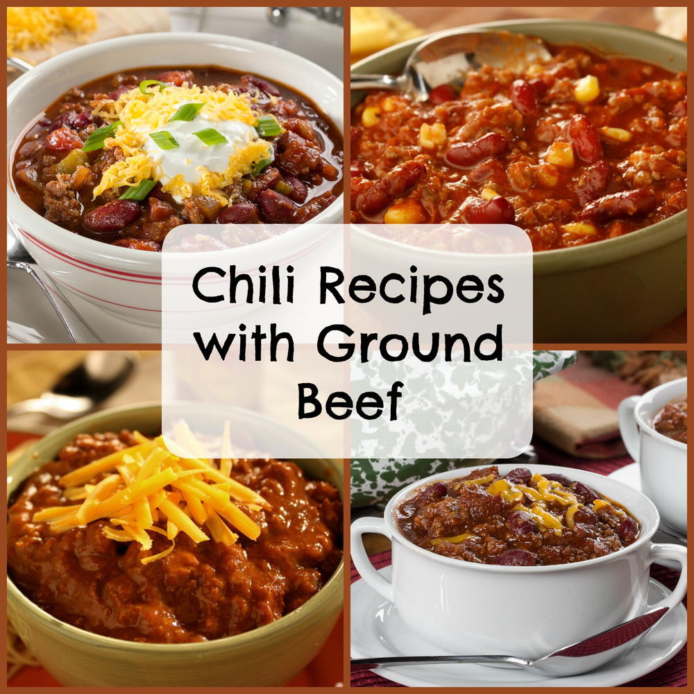 Recipies With Ground Beef
 Easy Chili Recipes With Ground Beef