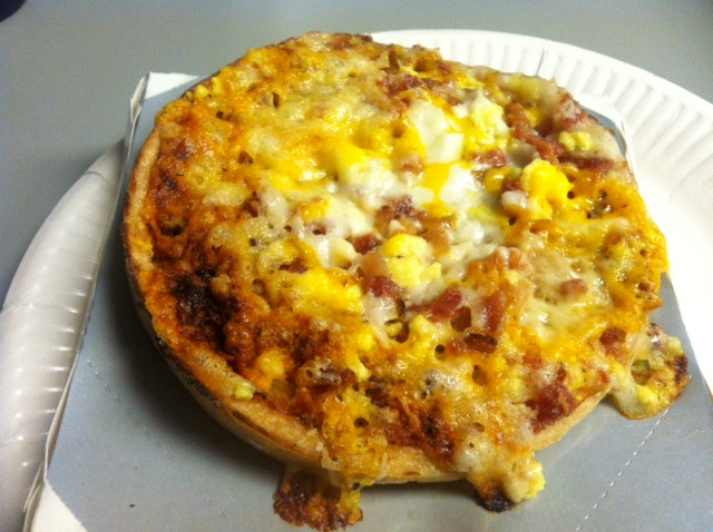 Red Baron Breakfast Pizza
 Those Red Baron breakfast pizzas are the